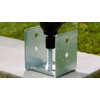 Simpson Strong-Tie ABU66Z ABU ZMAX Galvanized Adjustable Standoff Post Base