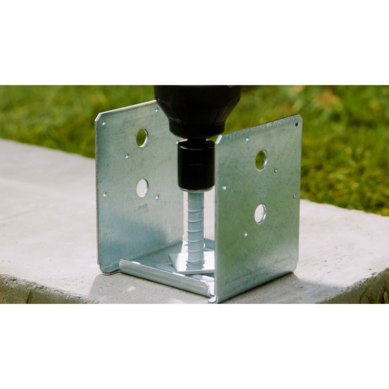 Simpson Strong-Tie ABU66Z ABU ZMAX Galvanized Adjustable Standoff Post Base