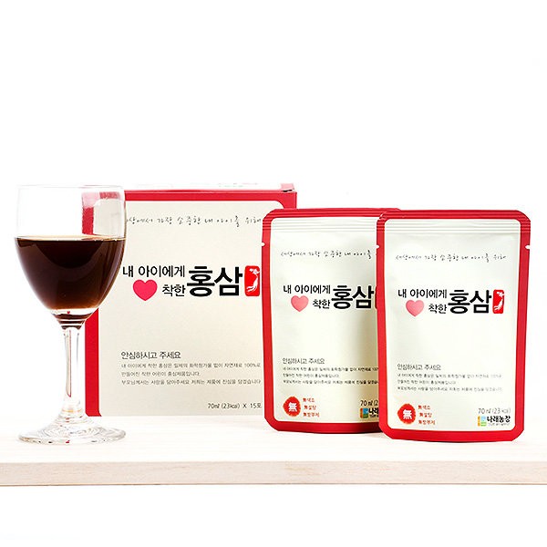 [On Sale] 30 packets of 70ml red ginseng grown by