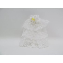 Stan Solo White Dress for Marianne. Vintage-style accessory