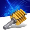 1/2in Shank Router Bit Finger Joint Woodworking Alloy Blade Chisel