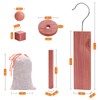 Homode Cedar Blocks for Clothes Storage, Set of 40, Cedar