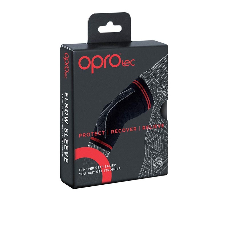 OPRO tec Elbow Support Compression Sleeve - For Sprains, Tendonitis