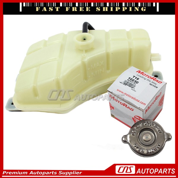 CNS COOLANT RESERVOIR TANK W/ MOTORAD CAP Fits 03-06 KIA