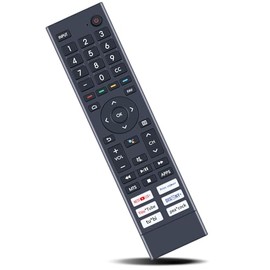 Repuesto para control remoto Hisense Smart TV, universal para televisores inteligentes Hisense 4K UHD Android 43A6G 50A6G 50U6G 50U68G 55U6G 55A6G 55U68G 60A6G 65U68G 65A6G 65U6G 70A6G 75A6G 75U6G G N