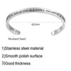 Inspirational Christian Gift Mustard Seed Cuff Bracelet Bible Verse Religious