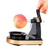 eBoutik – Black & Gold Hand-cranked Rotary Apple, Veg &