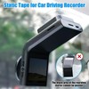 Oreutkd Windshield Dashcam Stickers, Sturdy Electrostatic Stickers Easily Prevent Scratching