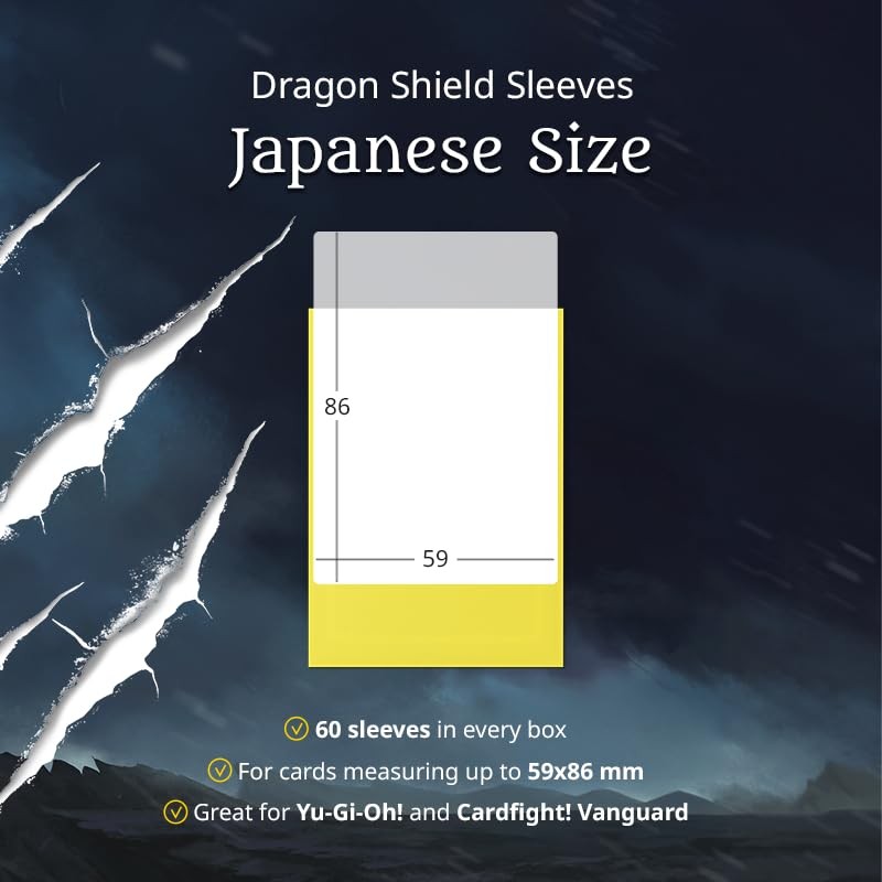 Dragon Shield | Japanese Size Card Matte Sleeves | 60
