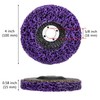 Elsjoy 6 Pack 4" x 5/8" Strip Discs for Angle