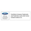 Ford Performance UV Black Plastic License Plate Frame