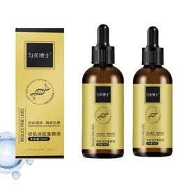 2 Pcs Anti-wrinkle Firming Serum, Fade Fine Lines Hydrate Tighten Anti-Aging Face Essence for All Woman Skin Types.