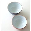 msg6839 Couple Rice Bowls, Stylish, Hasamiyaki, Large & Small, Pair