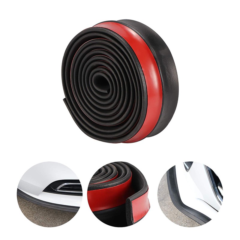 Car Front Rear Bumper Protector, 2.5M/8.2FT Universal Car Bumper Strips