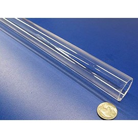 Tenite CAB Butyrate Round Tube 1.00" (1") OD x .875" (7/8") ID x 1/16" Wall x 6 Ft. Length 1 pc