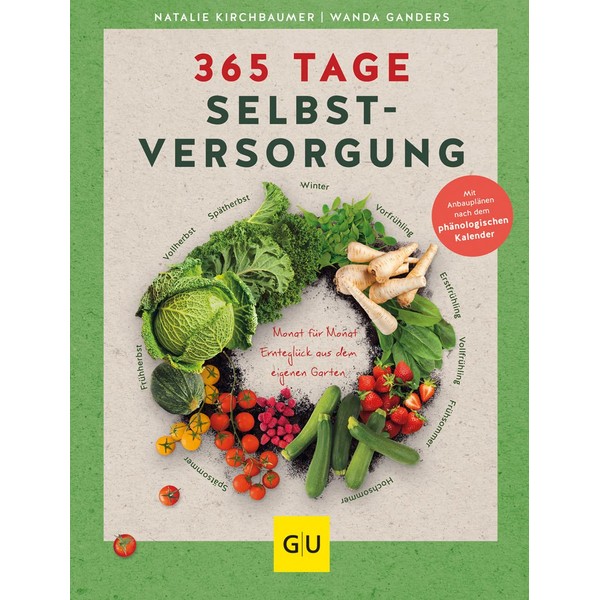 365 Tage Selbstversorgung: Monat für Monat Ernteglück aus dem eigenen