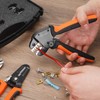 KF CPTEC Ratcheting Crimping Tool for Open Barrel Terminals, for