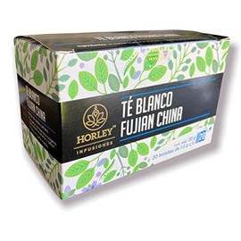 Horley Blanco Fujian China 20 sobres de 1.15 gr, 30 gramos