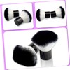 FOMIYES 2pcs Mini Portable Foundation Brush Professional Makeup Brush Set