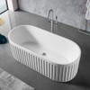 Bathtub Stopper, 2Pcs Silicone Tub Drain Plug with Cute Duck