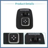 SWITCHRISE Front Car Mirror Switch Black Plastic Metal Fit for