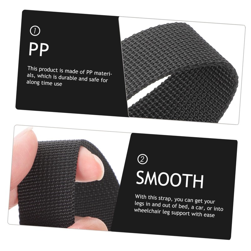 FOMIYES 5sets Wear-resist Leg Lifter Strap for Fitness Gym Elderly