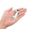 DGHAOP 2pcs 304 Stainless Steel Flat Pin Hinge Spring Latch