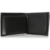 Buxton Men's Emblem Double Id Billfold Wallet, Black, One Size
