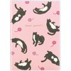 Lab Clip 2025 A6 Monthly Freely, Pink, 2510IFL-PK (Begins October