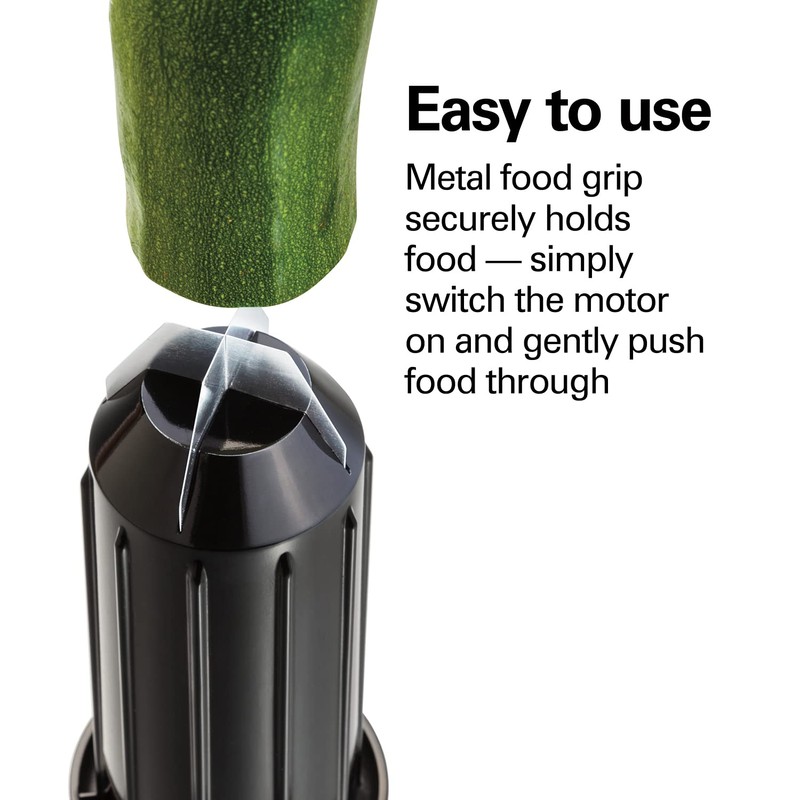 Hamilton Beach 3-in-1 Electric Vegetable Spiralizer for Veggie Noodles, Zoodle
