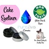 Matte Cool Dark Navy Blue Cake Eyeliner & Pressed Eyeshadow,