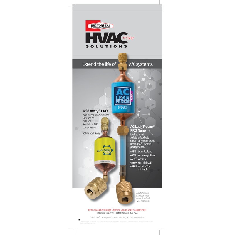 Rectorseal 45316 AC Freeze PRO Nano Leak Sealer, 1.5 oz,