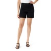Gloria Vanderbilt Women's Amanda Basic Jean Short Standard, Black