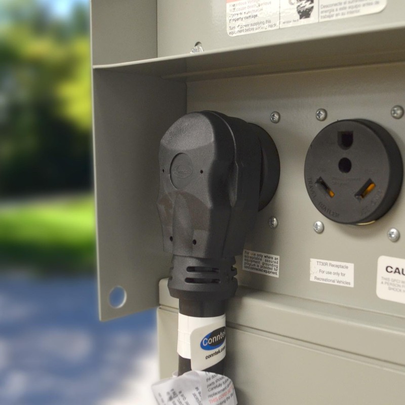 Conntek 14300 RV Power Cord 4-Foot RV 50 Amp Male