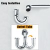 RANDOM Brass P Trap Bathroom Sink U-Shape 1-1/4 inch Sink