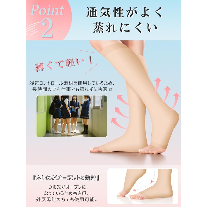 F.G.S. Mediken Compression Socks, General Medical Devices, Swelling, Lymphatic Legs,