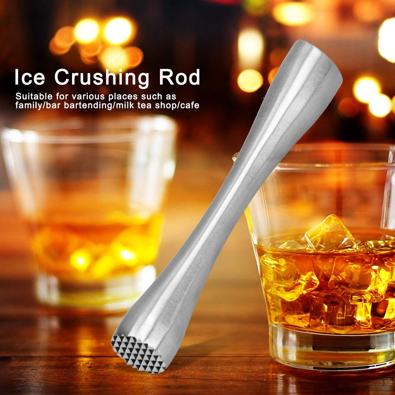 CYTGOUPER Ice Crushing Hammer, Stainless Steel Ice Mallet, Ice Picks