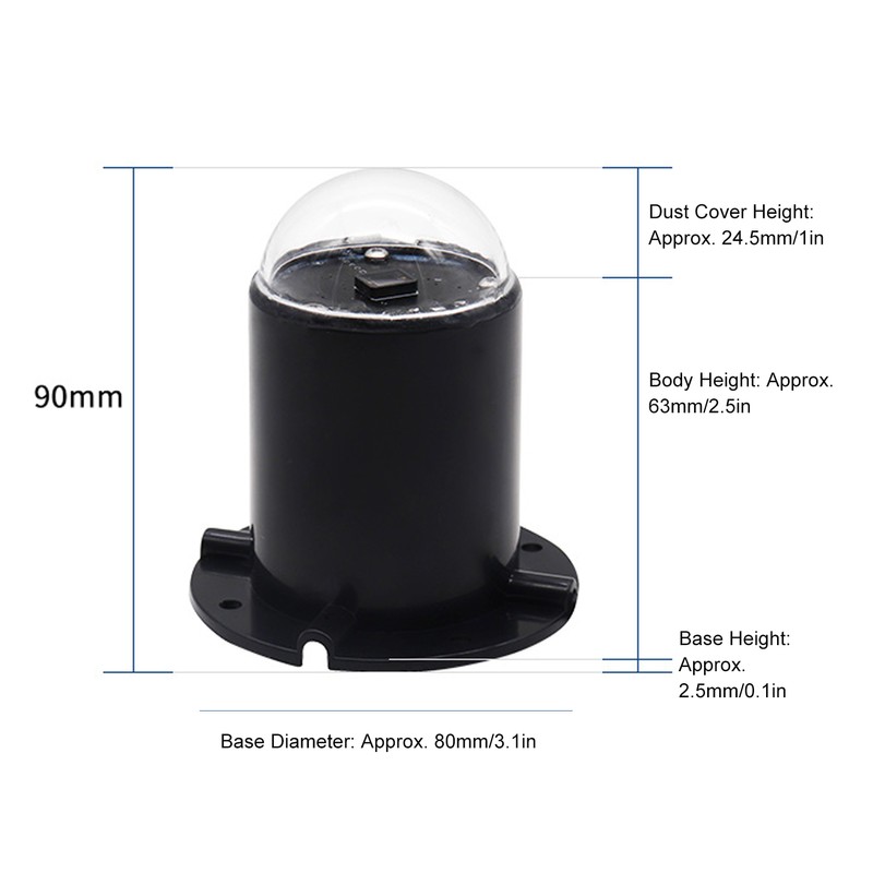 Total Solar Radiation Detector Pyranometer Sunlight Strength Meter Sensor for