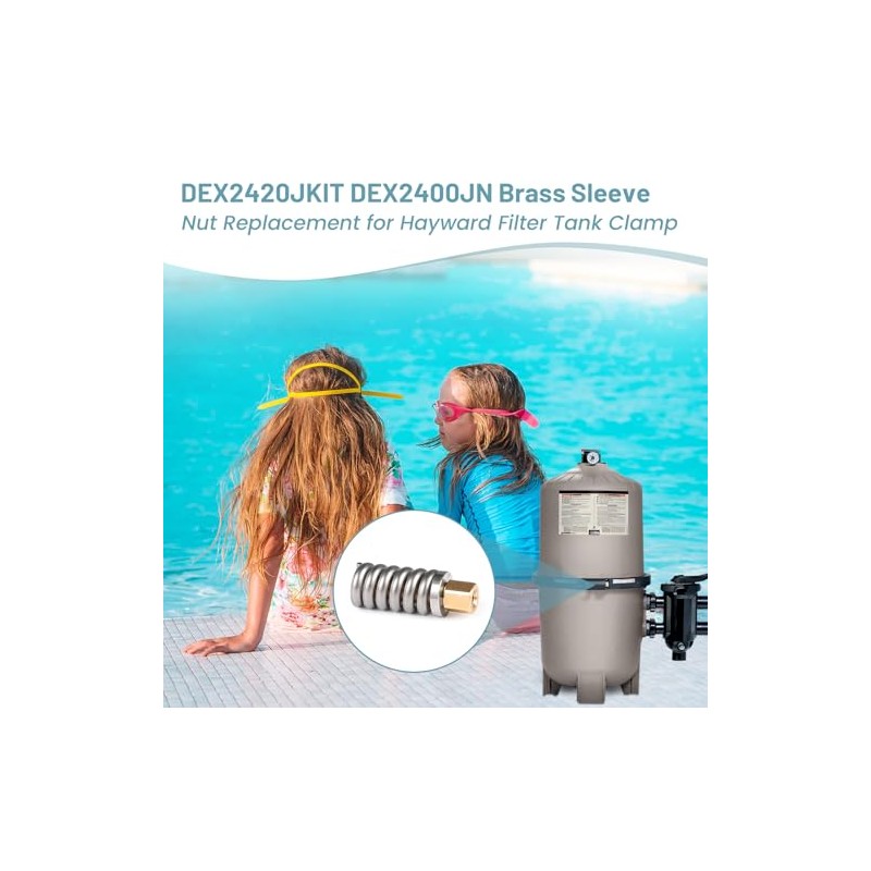 Aocies DEX2420JKIT DEX2400JN Brass Sleeve Nut Assembly with Spring &