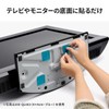 Sanwa Direct 200-QL004 Earthquake-Resistant Gel, Vibration Resistance 7, TV, PC,