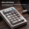 AKNES 8bitdo Retro 18 Mechanical Numpad, 2-in-1 PC numpad and