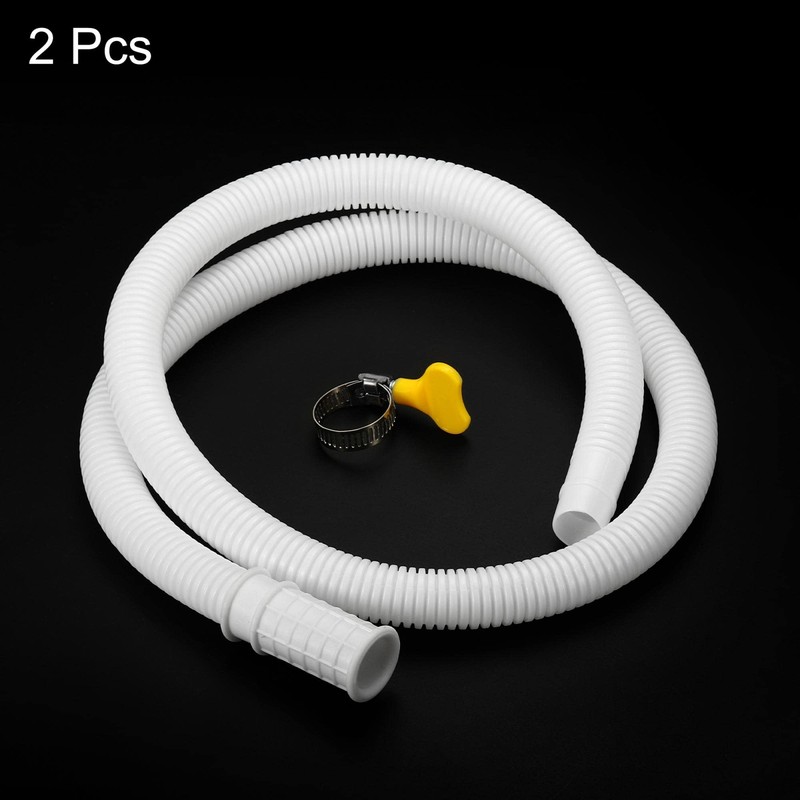 sourcing map Universal Air Conditioner Drain Hose 16mm ID 3.3ft