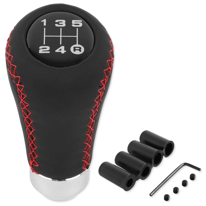 JMTBNO Car Gear Shifter Knob 5 Speed Manual Stick Shift