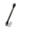 Everbilt 11 in. Black Adjustable Tension Self Closing Gate Door