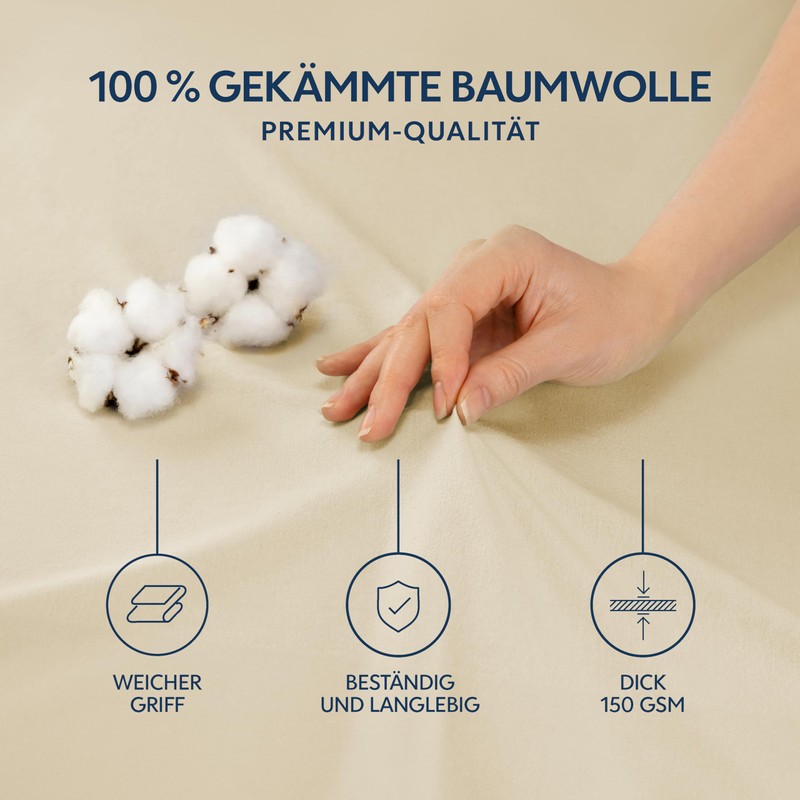 Dreamzie Premium fitted sheet 120 x 200 cm, fitted sheet
