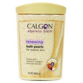 Calgon 칼곤 에이지리스 2팩 펄, 16온스 배스 Kalgo Ageless 2-Pack Pearl, 16oz Bath