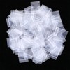 100 Pcs Mini Zip Bags 1" x 1" Small Plastic