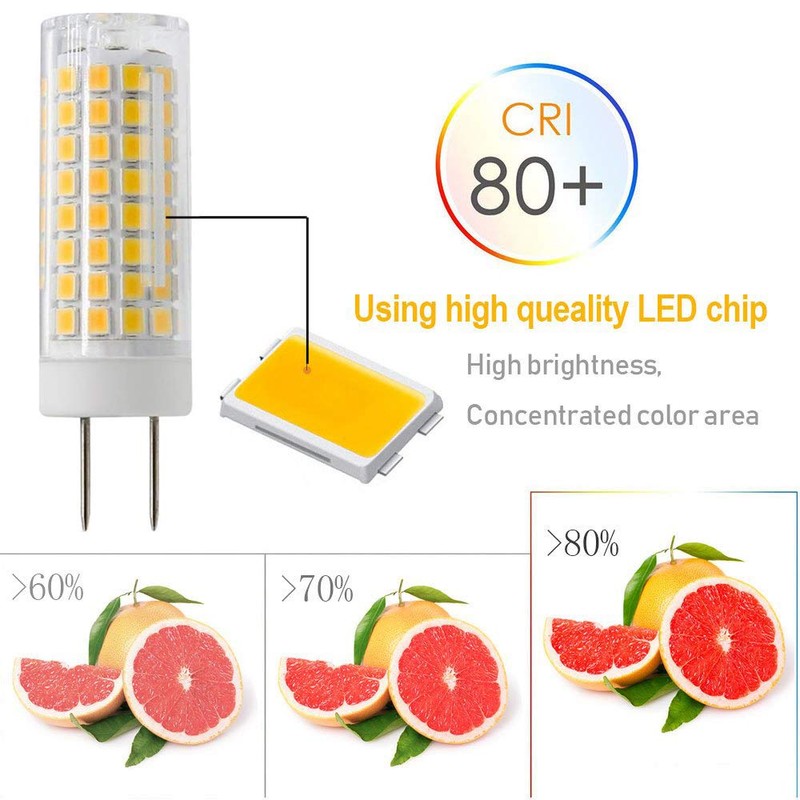 G8 Led Bulb, All New 75W Halogen Bulb Replacement, Dimmable