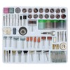 216pc Mini Rotary Accessory Kit Fits Dremel Sanding Grinding Cutting