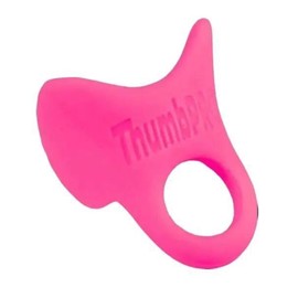 ThumbPRO Baseball Thumb Guard - Batting Aid & Grip Enhancer - Reduces Sting, Improves Swing - for Baseball & Softball - All Levels, Left/Right Hand - 3 Sizes:_Bubblegum Blast_Small
